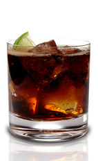 The Admiral and Cola is a simple drink recipe made from Admiral Nelson's spiced rum, lime juice and Coke or Pepsi, and served over ice in a rocks glass.