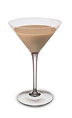 The Bailey's Vanilla Martini is a brown colored cocktail made from Bailey's Irish cream and Smirnoff vanilla vodka, and served in a chilled cocktail glass.