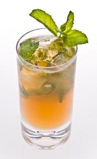 The Brazilian Julep drink recipe is what happens when cachaca meets mint south of the Equator, but keeping enough of a Southern US tradition to qualify it as a Kentucky Derby equivalent cocktail. Made from Leblon cachaca, Southern Comfort, lime juice, simple syrup, mint and club soda, and served over ice in a highball glass.