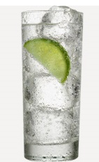 The Burnett's and Tonic drink recipe is a variation of the classic Gin and Tonic cocktail. Made from Burnett's vodka, tonic water and lime, and served over ice in a Collins glass.