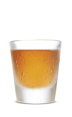 The Chilled Fiery Pepper is an orange colored shot made from SoCo Fiery Pepper, and served in a chilled shot glass.