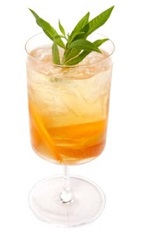 Nothing beats a vacation to the Mediterranean ocean, sitting on the beach as a temporary member of Club Med. The Club Med cocktail is an orange colored drink recipe made from Luxardo apricot brandy, pisco, elderflower liqueur, white wine and club soda, and served over ice in a wine glass.