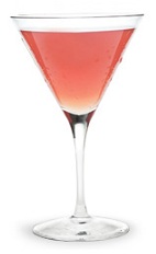 The Cosmorita is a pink cocktail made form triple sec, tequila, lime juice and cranberry juice, and served in a chilled cocktail glass.