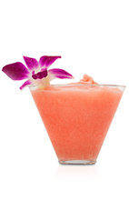 The Dulcinea is a sweet pink cocktail recipe made from Don Q rum, pineapple juice, orange juice, grapefruit juice, coconut cream and grenadine, and served blended in a rocks or cocktail glass. Recipe serves 2.