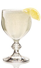 The Gin Fizz is a classic cocktail dating back to the early 1900's. Made with Beefeater gin, lemon juice, simple syrup and club soda, and served in a chilled wine glass.