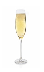The Ginger Royale is a ginger variation of the classic Kir Royale New Year's drink, also well suited as a wedding cocktail. Made from The King's Ginger liqueur and chilled champagne, and served in a chilled champagne flute.