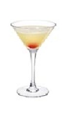 The Grand Marnier sour is a simple yet elegant cocktail made from Grand Marnier, lemon juice and cherry, and served in a chilled cocktail glass.