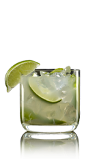 The Hong Kong Phooey drink recipe is made from Lucid absinthe, TyKu sake, ginger ale and lime, and served over ice in a rocks glass.