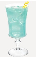 The Ice Pop is an exciting blue colored drink recipe made from Burnett's blue raspberry vodka and lemon-lime soda, and served over ice in a highball glass.