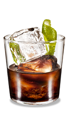 The Kahlua on the Rocks Lime is made from Kahlua coffee liqueur and lime, and served over ice in a rocks glass.