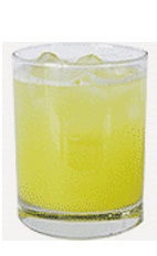 The Limeade Punch drink recipe is made from Burnett's limeade vodka, orange juice and lemon-lime soda, and served from a large pitcher or punch bowl.