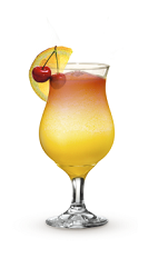 Hurricanes come and hurricanes go, and many are forgotten, but not the Mango Hurricane. An orange colored drink recipe made from Cruzan Mango rum, dark rum, orange juice and grenadine, and served in a hurricane glass full of ice.