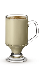 The Nelthropp's Nog is a warm Christmas drink perfect to heat you up on a cold winter's day. Made from Cruzan's Single Barrel rum and eggnog, and served in a warm glass.