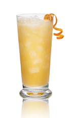 The Orange Dreamsicle is an orange colored drink recipe made from Admiral Nelson's vanilla rum and orange soda, and served over ice in a highball glass.