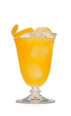If you have a passion for rum like we do, then this is the drink for you. The Q Passion cocktail is an orange colored drink recipe made from Don Q rum and passion fruit juice, and served over ice in a rocks glass.
