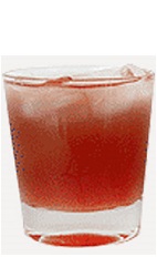 The Raspberry Kool-aide is a grown-up version of the classic kids summer drink. A red colored cocktail made from Burnett's raspberry vodka, lemon-lime soda, pineapple juice and cranberry juice, and served over ice in a rocks glass.