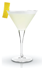 The Raspberry Sour is a modern cream colored cocktail made in the tradition of the classic sour cocktails. Made from Finlandia raspberry vodka, lemon juice, simple syrup and egg white, and served in a chilled cocktail glass.