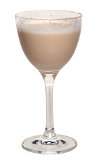 The Root Beer Alexander is a modern variation of the classic Alexander Cocktail. Made from Smirnoff Root Beer vodka, dark creme de cacao and milk, and served in a chilled cocktail glass.