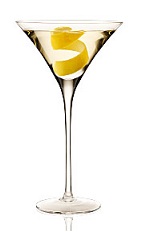 The Vesper is a classic clear James Bond cocktail made from gin, vodka and Lillet Blanc, and served in a chilled cocktail glass.