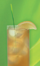 The Zu Iced Tea drink recipe is made from Zubrowka Bison Brass vodka, white rum, gin, tequila, triple sec, sour mix and cola, and served over ice in a Collins glass.