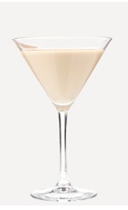 The Sugar Cookitini is a cream colored dessert cocktail recipe made from Burnett's sugar cookie vodka, Kahlua coffee liqueur, half-and-half and milk, and served in a chilled cocktail glass.
