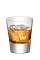 The Cherry on the Rocks is made from Southern Comfort Bold Black Cherry, and served over ice in a rocks glass.