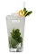The Monarchy is an aristocratic clear and green drink made from genever, elderflower liqueur, lemon juice and mint, and served over ice in a highball glass.