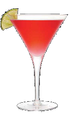 The 3-O French Kiss is a sexy red colored cocktail recipe perfect for seducing your lover on a warm romantic night. Made from Three Olives grape vodka, vanilla vodka and cranberry juice, and served in a chilled cocktail glass.