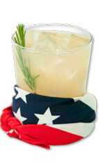 The American Honey Wild Mustang is a wildy American drink made from Wild Turkey American Honey, grapefruit juice, bitters and rosemary, and served over ice in a highball glass.