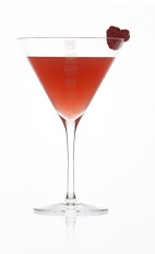 The Apple Martini Blush is a red colored cocktail quickly becoming one of the ladies' favorite drink recipes. Made from Caorunn gin, pressed apple juice, gomme and raspberries, and served in a chilled cocktail glass.