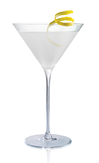 The Bee's Knees cocktail is made from Stoli Sticki honey vodka, lemon juice and honey, and served in a chilled cocktail glass.