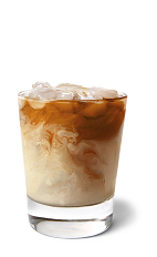 The Candy Bar Bulldog drink recipe is a cream colored cocktail made from UV Candy Bar vodka, Trader Vic's coffee liqueur, light cream and cola, and served over ice in a rocks glass.