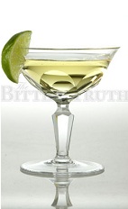 The Celery Gimlet is a modern variation of the classic Gimlet cocktail. Made from gin or vodka, lime cordial, celery bitters and lime, and served in a chilled cocktail glass.