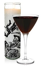 The Cenizas de Vainilla, or Vanilla Ashes in English, is a cocktail dedicated to the Day of the Dead. A dark cocktail made from SKYY vanilla vodka, Frangelico hazelnut liqueur, vanilla liqueur and chocolate, and served in a chilled cocktail glass.