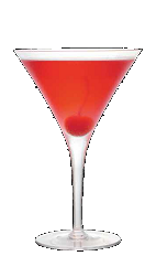When you need a relaxing dessert cocktail, reach for the Cherry Cheesecake. A red colored drink recipe made from Three Olives cherry vodka, vanilla vodka and cranberry juice, and served in a chilled cocktail glass.