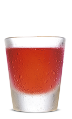 The Chocolate Covered Cherry is a brown colored shot made from Southern Comfort Bold Black Cherry and dark creme de cacao, and served in a chilled shot glass.