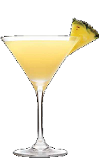 The Citrus Mist is a yellow colored cocktail recipe made from Three Olives citrus vodka, grapefruit juice, pineapple juice and triple sec, and served in a chilled cocktail glass.