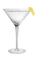 The Martini is a classic cocktail made from vodka, dry vermouth and lemon, and served in a chilled cocktail glass.