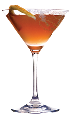 The Creole Sidecar cocktail recipe is made from Clement VSOP rum, Creole Shrubb orange liqueur and lemon juice, and served in a chilled cocktail glass.