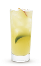 The Cruzan Summer Breeze drink recipe is made from Cruzan Coconut rum, triple sec and lemon-lime soda, and served over ice in a highball glass.