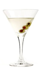 Don't settle for a dirty martini any more, add some passion to your next one. The Down and Dirty martini recipe is made from 42 Below vodka, dry vermouth and olives, and served in a chilled cocktail glass.
