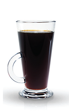 The Kaffe Ploro is a Finnish version of the perfect black dessert drink. Made from Finlandia vodka, hot coffee and sugar to taste, and served in a coffee glass.