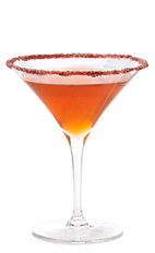 Named for the classic opera, the Madame Butterfly cocktail is not as morbid, and could likely lead to happier endings. An orange colored drink made from Gran Gala Triple Orange liqueur, orange vodka, Aperol, verjuice, yuzu juice and dried raspberry powder, and served in a chilled cocktail glass.