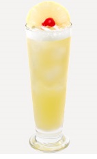 The Mango Breeze is a refreshingly cool wind on a hot summer day. A yellow colored drink recipe made from Burnett's mango vodka, coconut rum, pineapple juice and white cranberry juice, and served over ice in a Collins or highball glass.