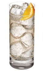 The One Crushed Orange is an easy way to enjoy your favorite orange flavored vodka. A clear colored tall drink made from Ketel One Oranje vodka, club soda and orange wedges, and served over ice in a highball glass.