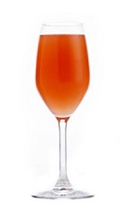 No need to run away from this paparazzo. The Paparazzo cocktail is a red colored drink recipe made from 42 Below Passion vodka, Aperol, guava juice, simple syrup and prosecco, and served in a chilled champagne flute.