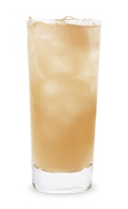 The Passion Point is an orange colored drink made form peach schnapps, orange vodka, cranberry juice and grapefruit juice, and served over ice in a highball glass.