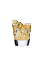 The Prisoner Ale is made from Big House Tupelo honey bourbon, ginger ale, cola and lime, and served over ice in a rocks glass.