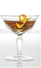 Rob Roy was a famous Scottish folk hero, and sometimes outlaw, well-know to his clansmen for standing up and doing the right thing. In his honor, a long-classic cocktail was created using Scotch whiskey, vermouth and bitters, and served in a chilled cocktail glass.