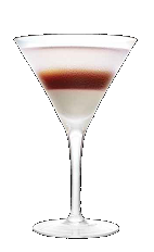 The Root Beer Russian cocktail recipe is an English version of the classic Black Russian. A layered drink made from Three Olives root beer vodka, coffee liqueur and light cream, and served in a chilled cocktail glass.